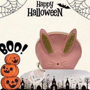 Too Faced Bunny makeup pouch Pink